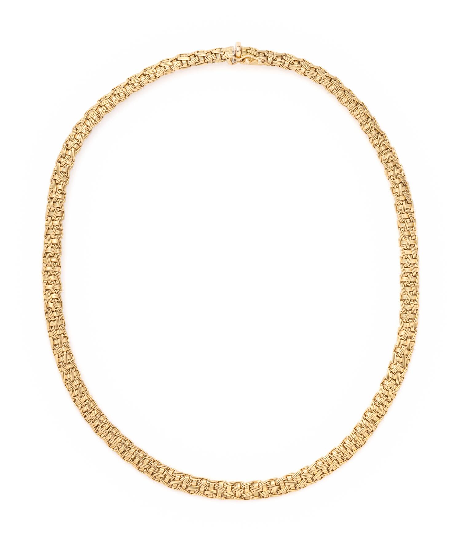 YELLOW GOLD NECKLACE