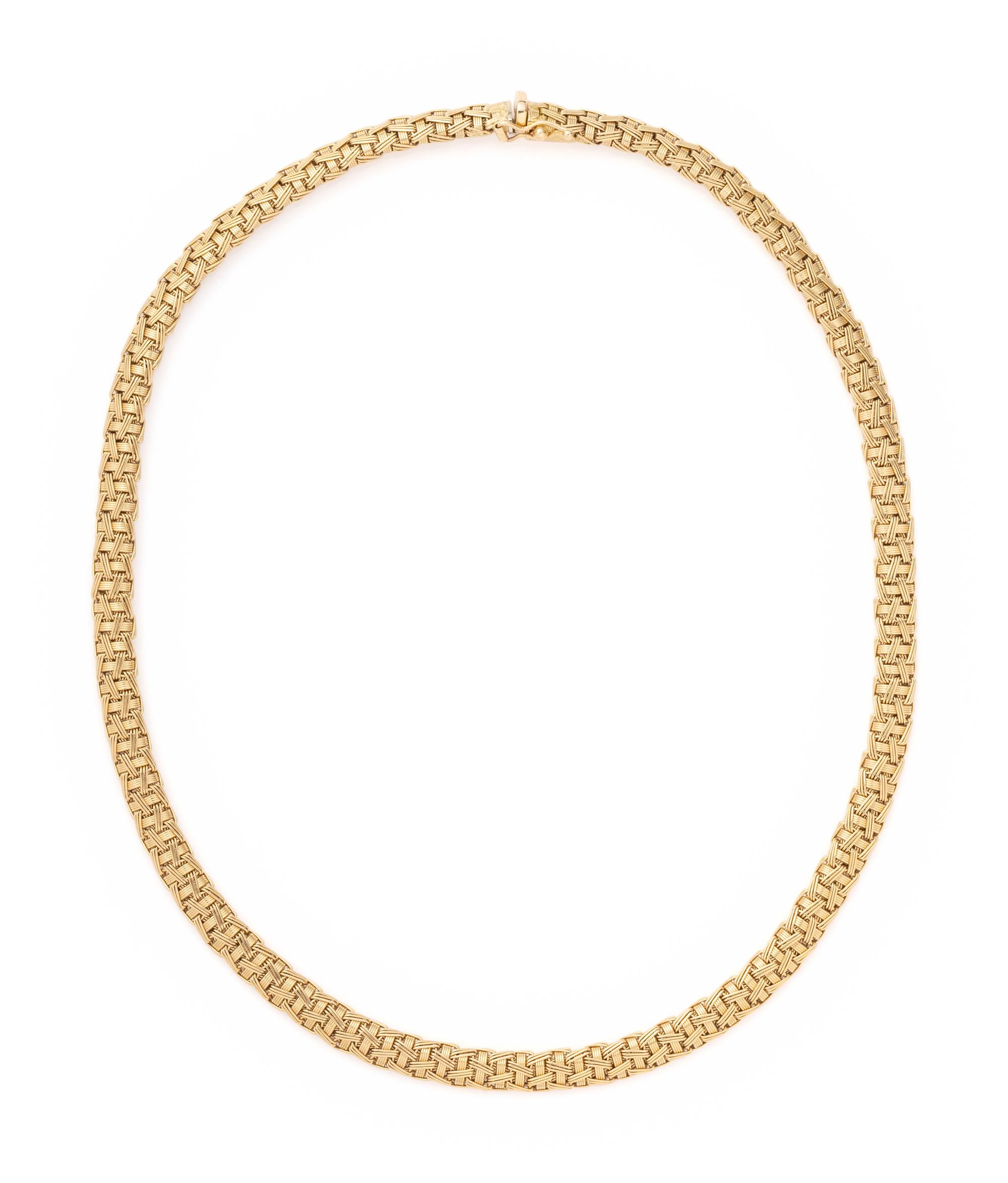 YELLOW GOLD NECKLACE