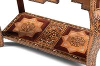 A Levantine Bone and Abalone-Inlaid Mosaic Backgammon Table