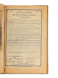 An Original Scrapbook from the Career of Junior Lightweight Boxing Champion Frankie Klick Curated by Manager Joe Doran