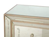 A Modernist Mirrored Commode, Possibly by Nancy Corzine