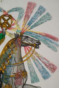 Four Silk Scarves: Two Hermès and Two Gucci