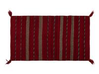 Navajo Twill Weave Double Saddle Blanket / Rug