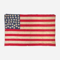 A 38-Star American National Flag commemorating Colorado statehood 1877-1889