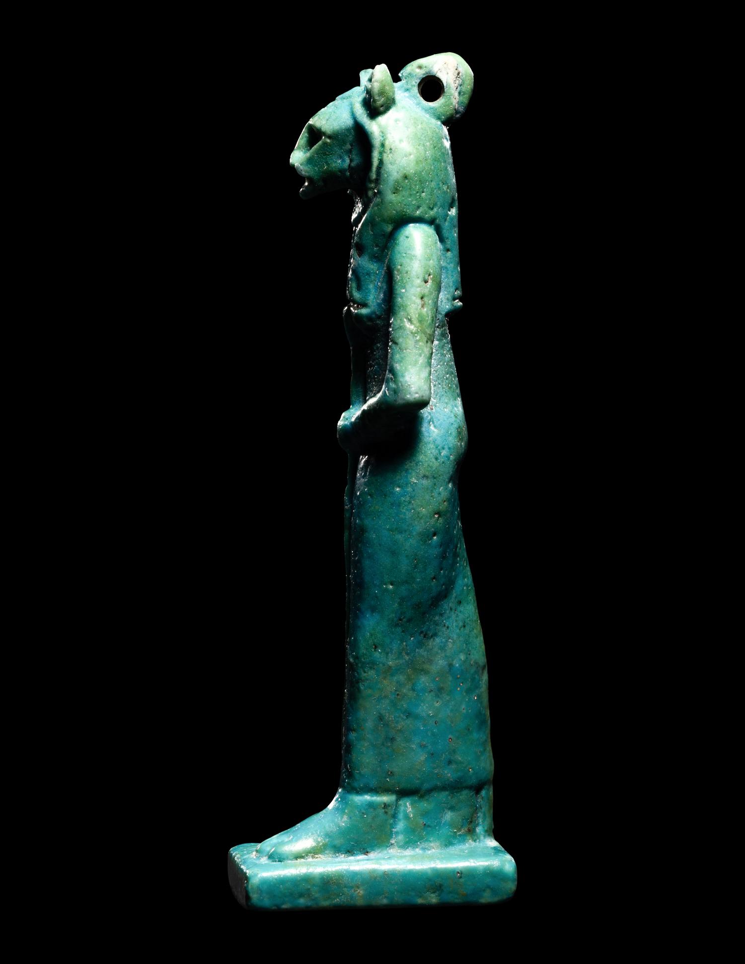 An Egyptian Faience Sekhmet