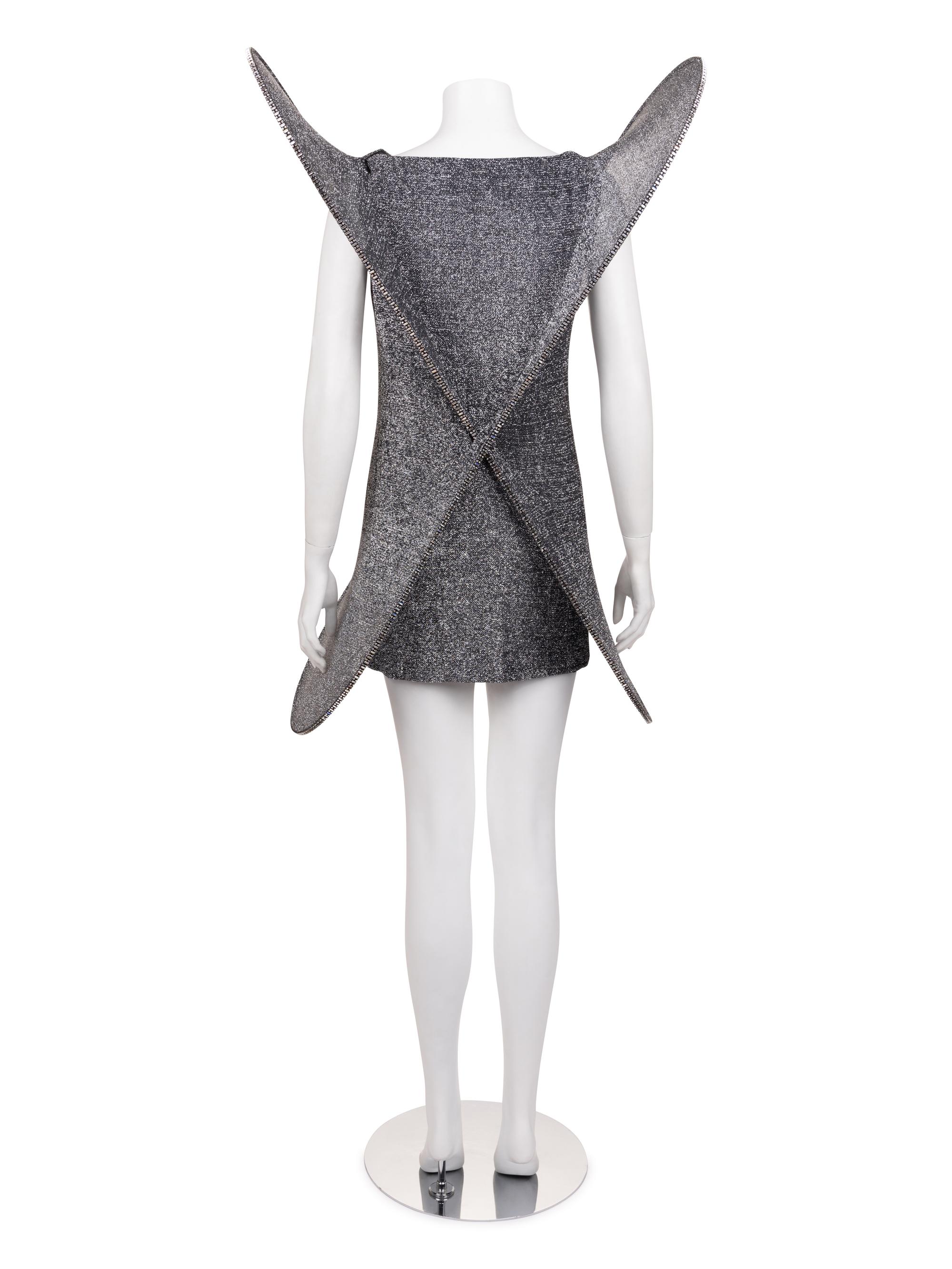 Pierre Cardin Haute Couture "Butterfly" Cocktail Dress, 1993