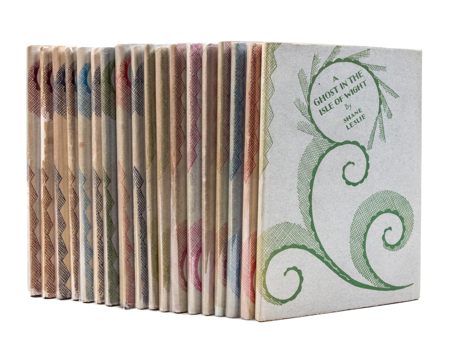 (WOBURN BOOKS) LAWRENCE, D.H., ET AL. A complete set of the Woburn Books. London, 1928-1929. Limited edition.