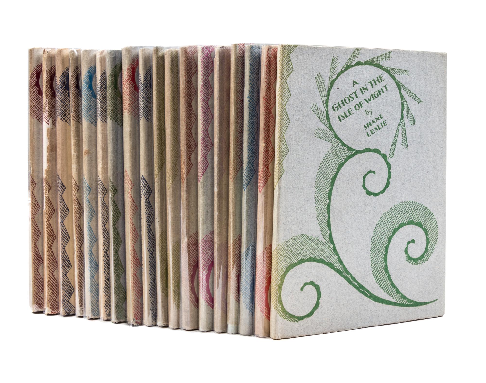 (WOBURN BOOKS) LAWRENCE, D.H., ET AL. A complete set of the Woburn Books. London, 1928-1929. Limited edition.