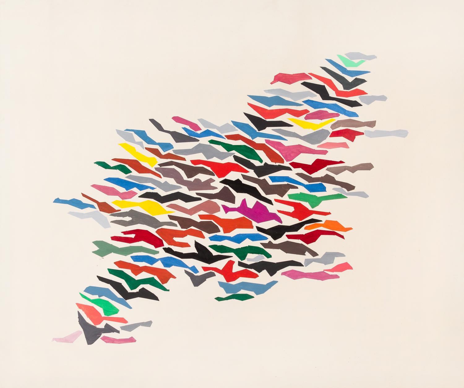 Robert Arthur Goodnough, (American, 1917-2010), Variable Variations, 1978