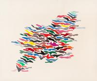 Robert Arthur Goodnough, (American, 1917-2010), Variable Variations, 1978