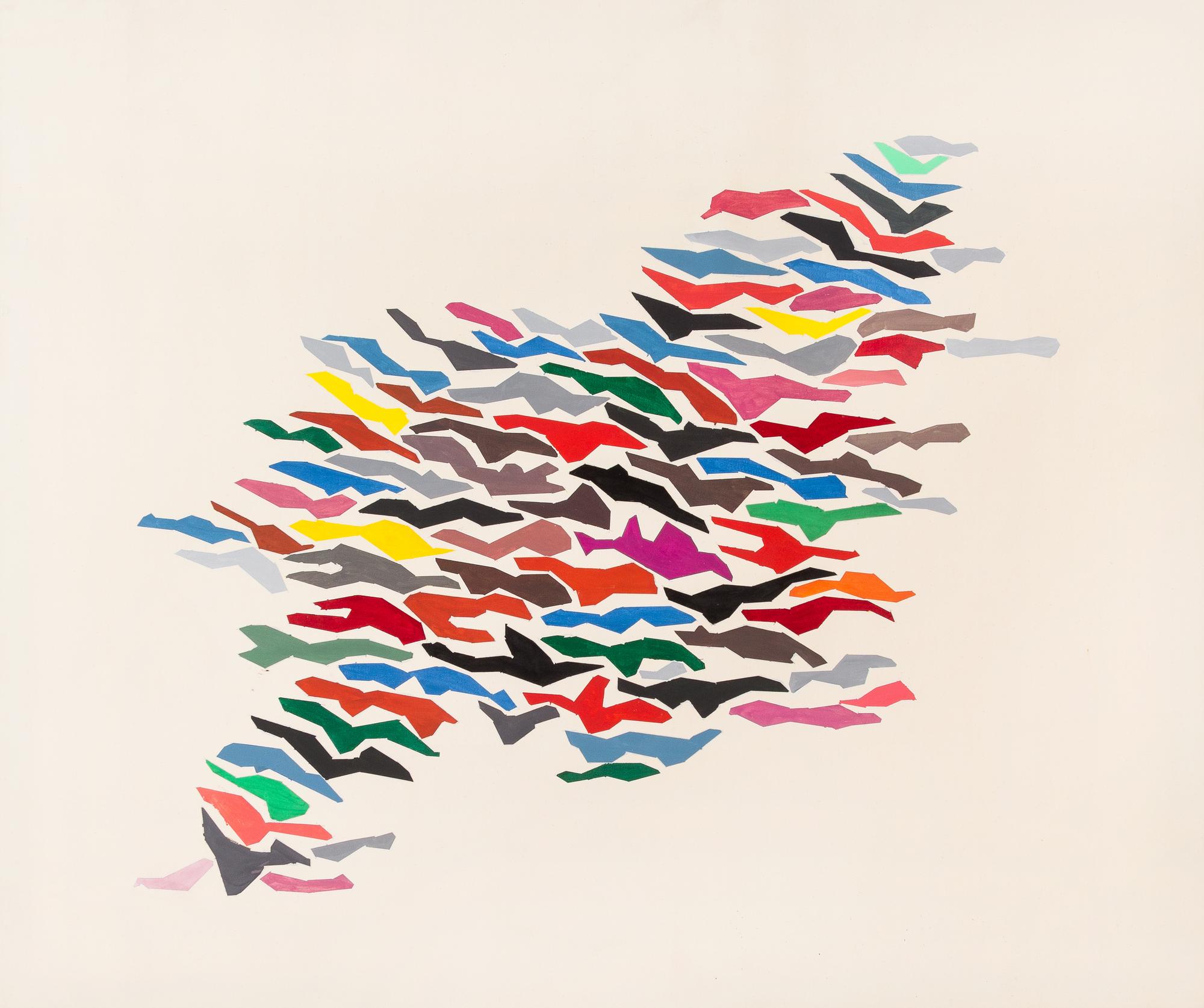 Robert Arthur Goodnough, (American, 1917-2010), Variable Variations, 1978