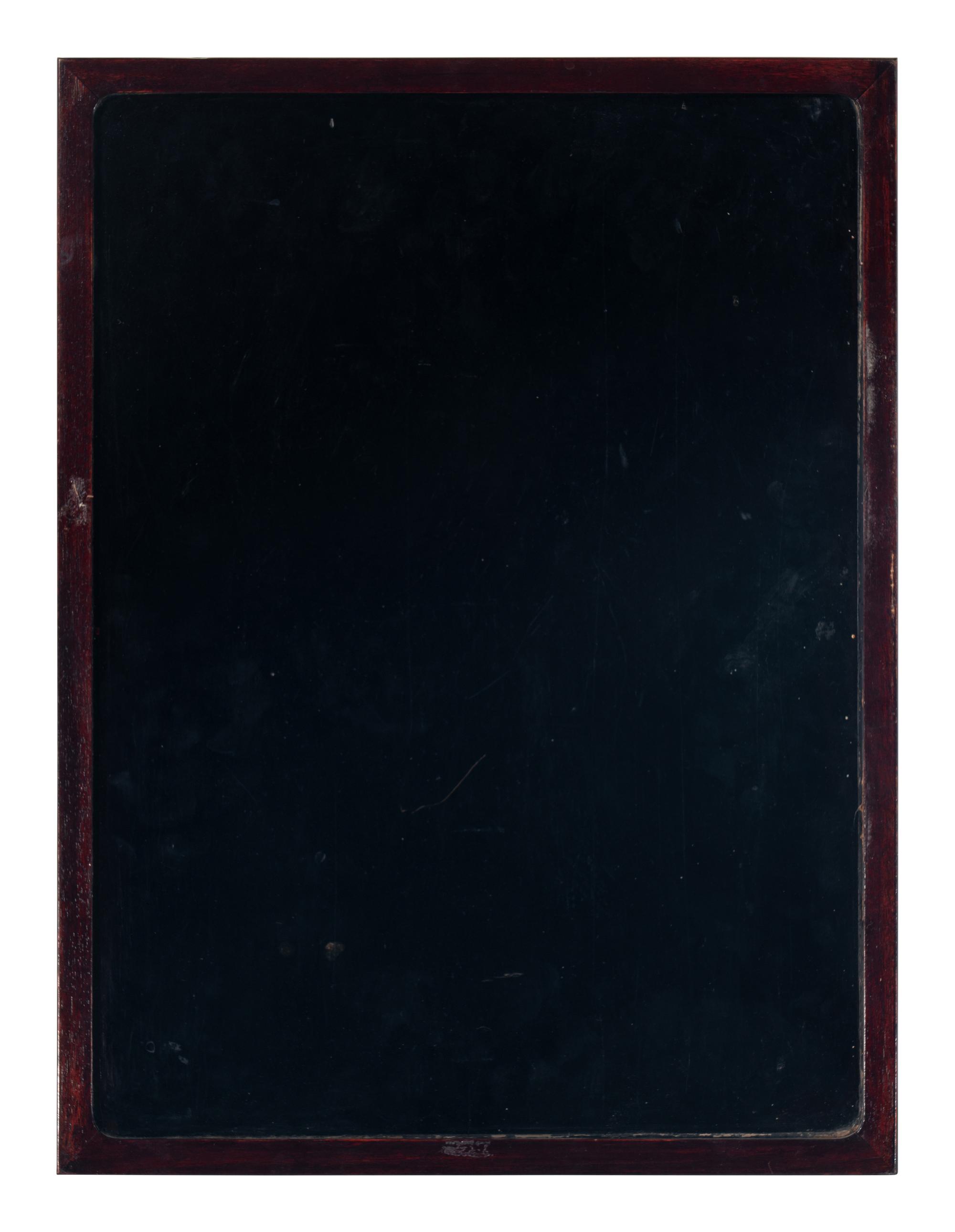 A Chinese Carved Lacquer 'Immortals' Wall Panel