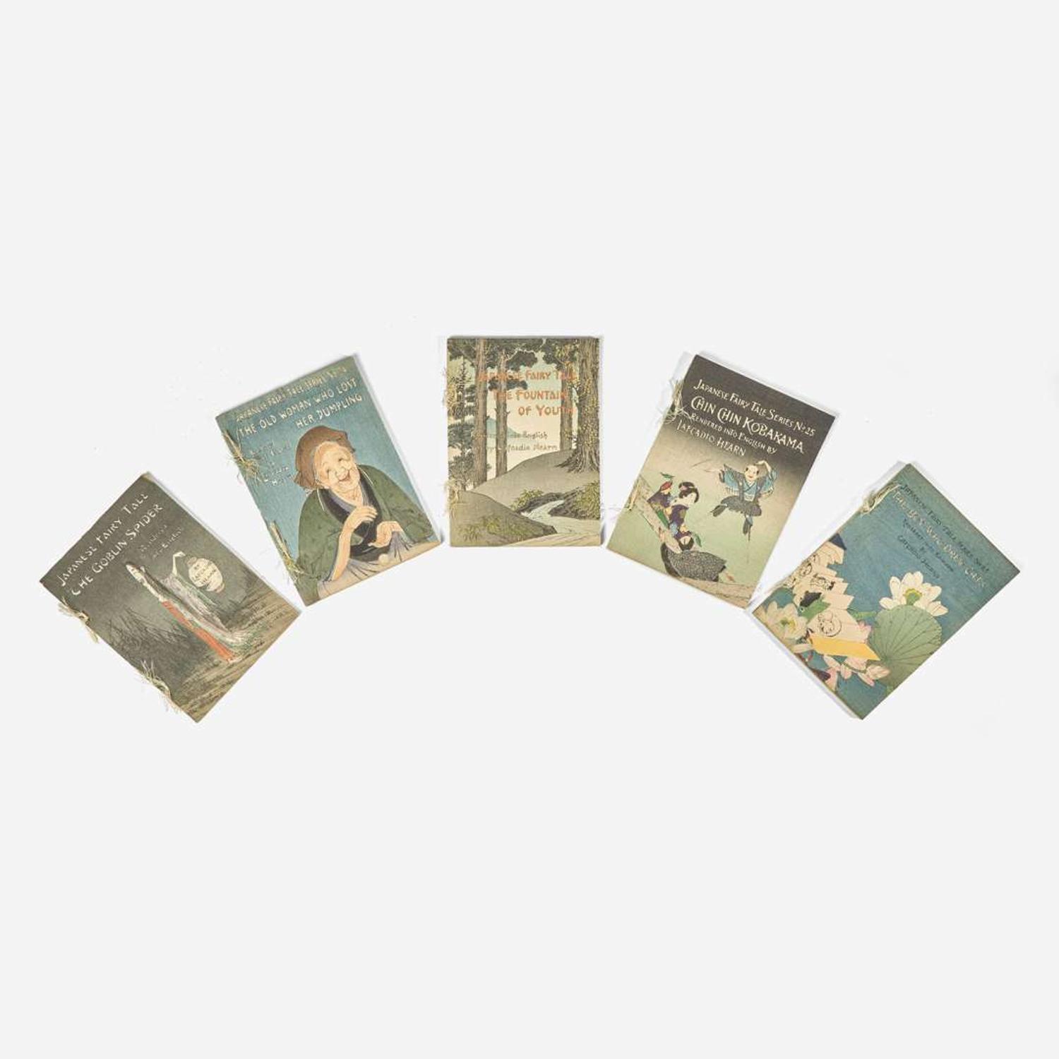 [Children's & Illustrated] Hearn, Lafcadio Five Titles From the Japanese Fairy Tale Series