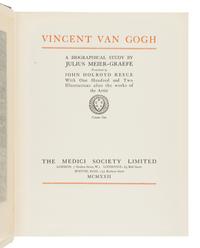 [VAN GOGH, Vincent (1853-1890)]. MEIER-GRAEFE, Julius. Vincent Van Gogh. REECE, John Holroyd, translator . London, Liverpool, Boston: The Medici Society Limited, 1922.