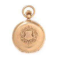 Paul Jeannot, 18K Yellow Gold Hunter Case Pocket Watch