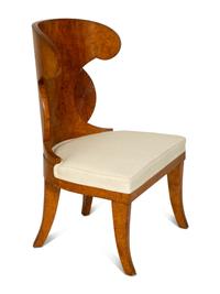 A Pair of Biedermeier Side Chairs
