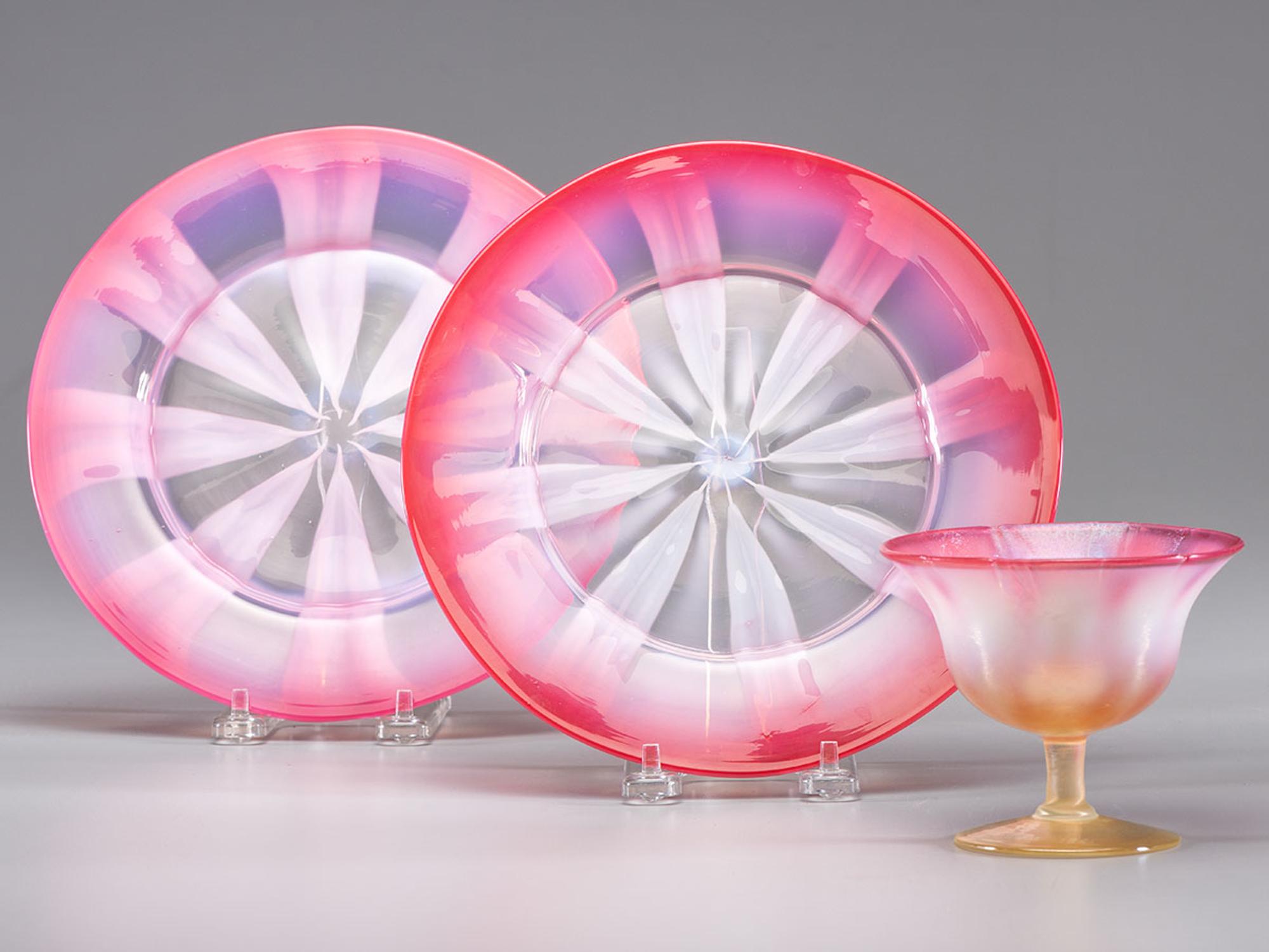 Two Plates and a Sherbet Cup