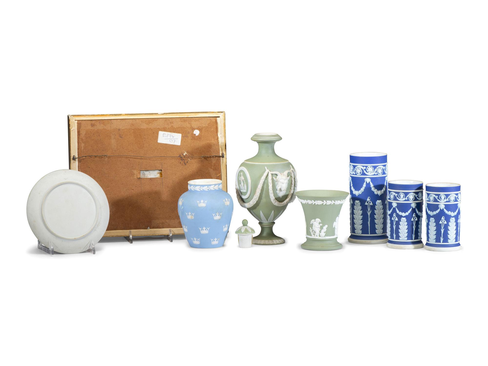Eight Jasperware Articles