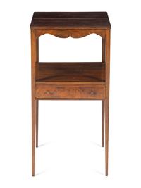 An English Mahogany Side Table