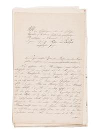 [MANUSCRIPT]. KOLLAR, Vincenz (1797-1860). "Abbildung und Beschreibung schädlicher Insecten. Ms. mit aquarellierten Handzeichnungen." [Vienna, ca 1839-1847].