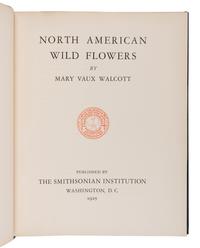 WALCOTT, Mary Vaux (1860-1940). North American Wild Flowers . Washington: Smithsonian Institute, 1925 [-1928].