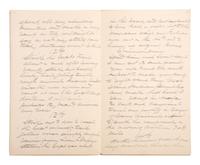 [GERONIMO] - [LATE INDIAN WARS]. DALY, Henry W. (1850-1931). Diary of Campaign against Hostile Apaches in 1885-6 with Capt. Emmet Crawford, by Henry W. Daly Pack Master. [Cheyenne, WY], 29 May 1885 to 28 March 1886.
