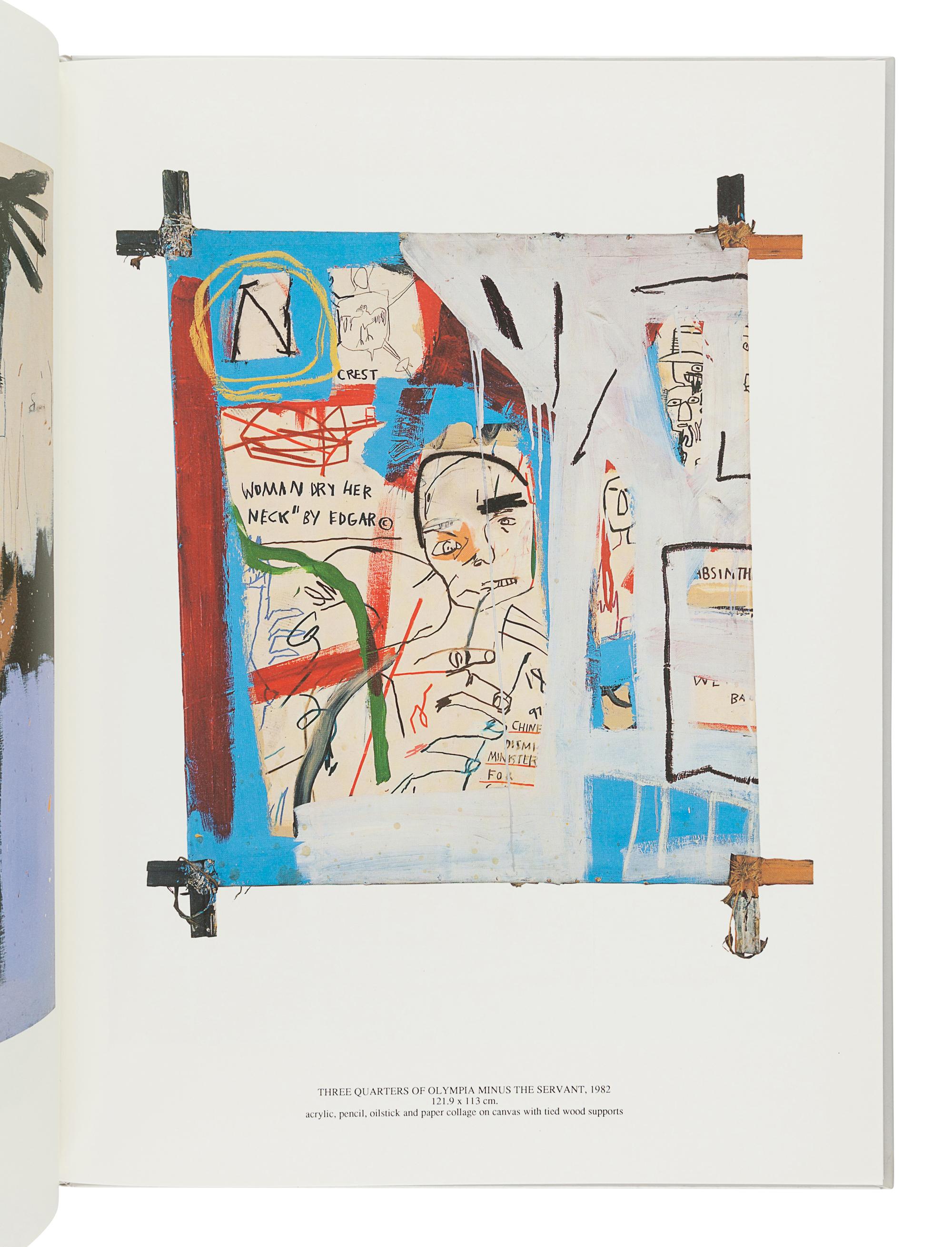 BASQUIAT, Jean-Michel (1960-1988). TSUZUKI, Kyoichi. ArT RANDOM. Jean Michel Basquiat. Kyoto: Kyoto Shoin International, 1992.