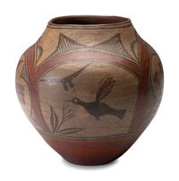 Zia Polychrome Pottery Jar