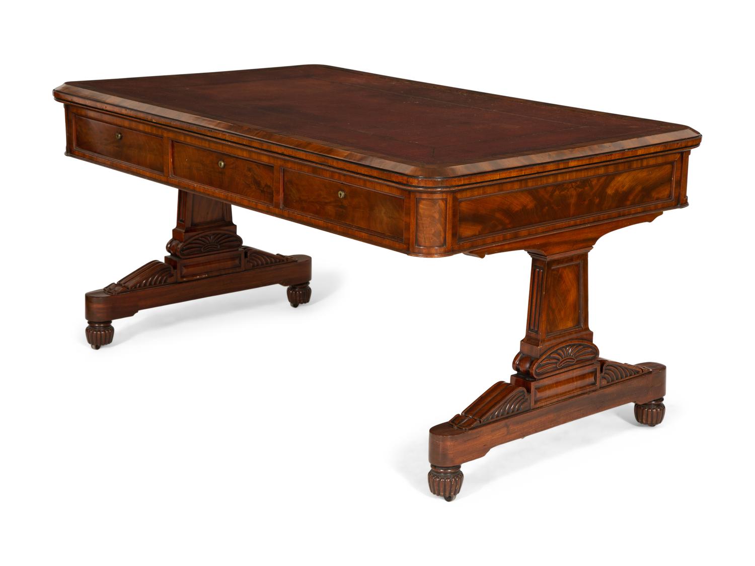 A William IV Mahogany Writing Table