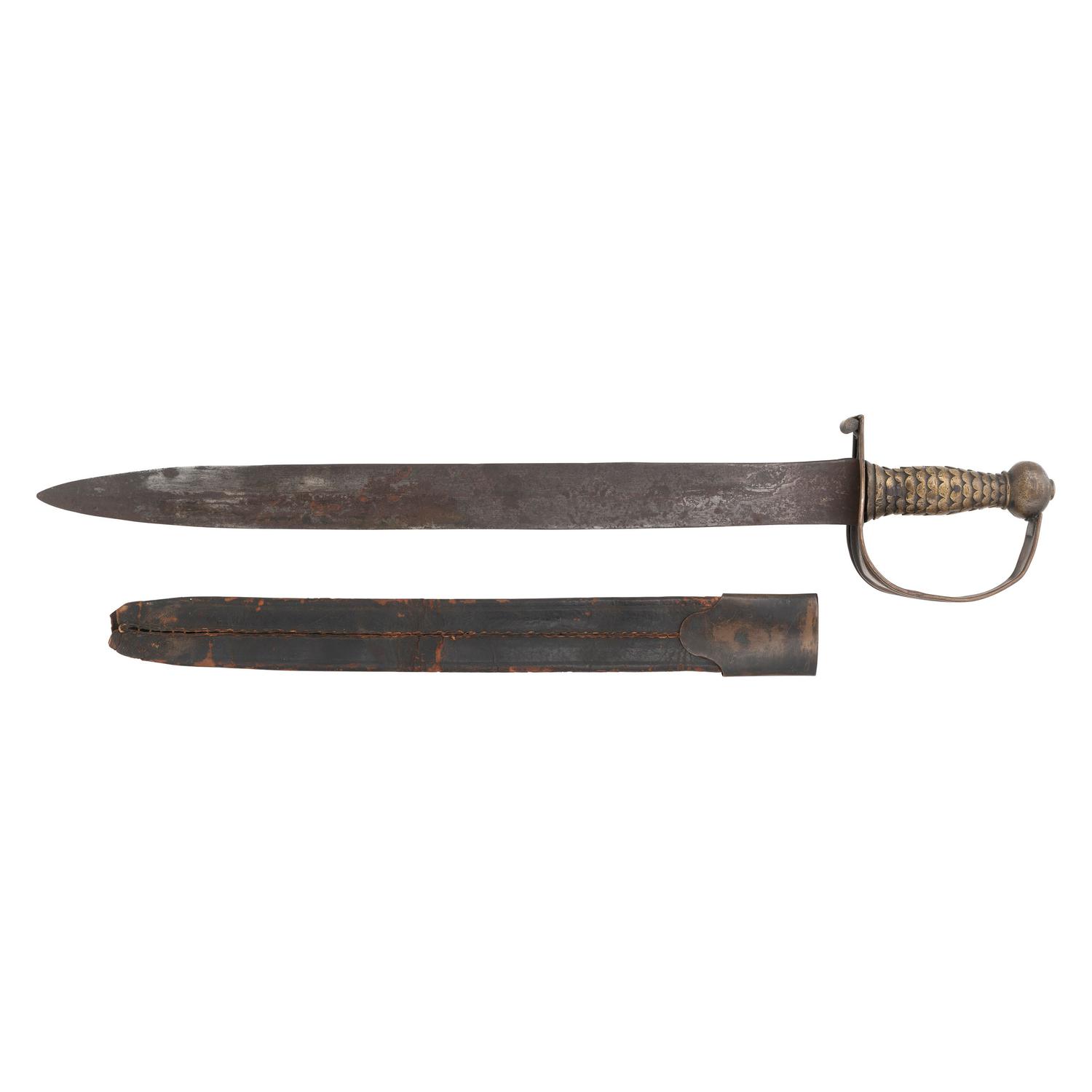 Leech & Rigdon Naval Cutlass & Scabbard
