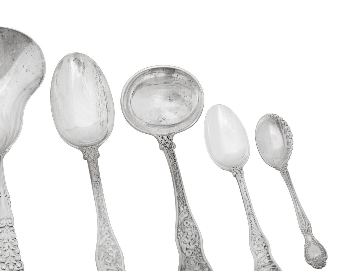 A Tiffany and Co. Olympian Silver Flatware Service