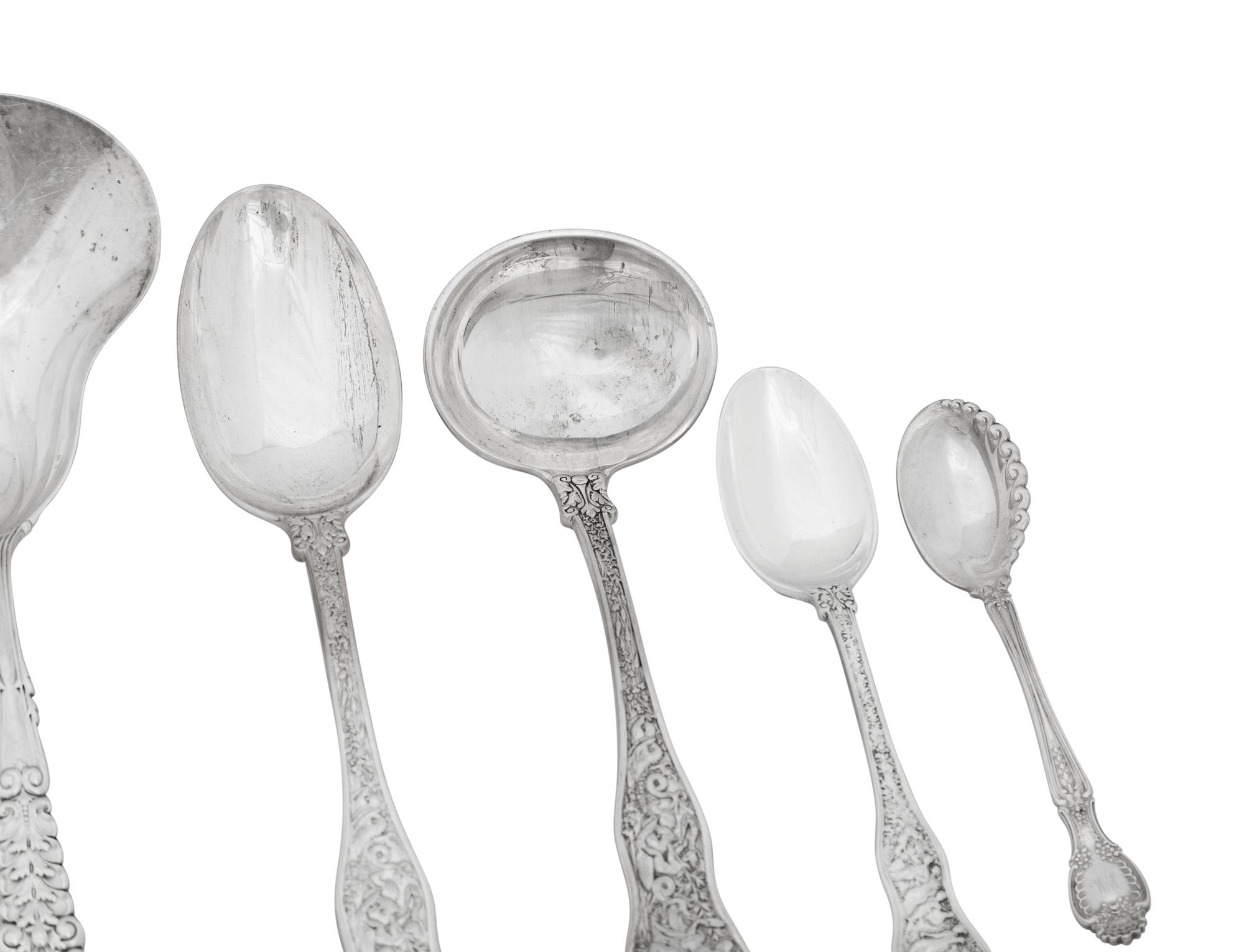 A Tiffany and Co. Olympian Silver Flatware Service