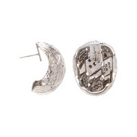 DAMIANI, WHITE GOLD AND DIAMOND EARRINGS