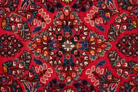 Three Indo-Persian Wool Mats and a Persian Pictorial Wool Mat