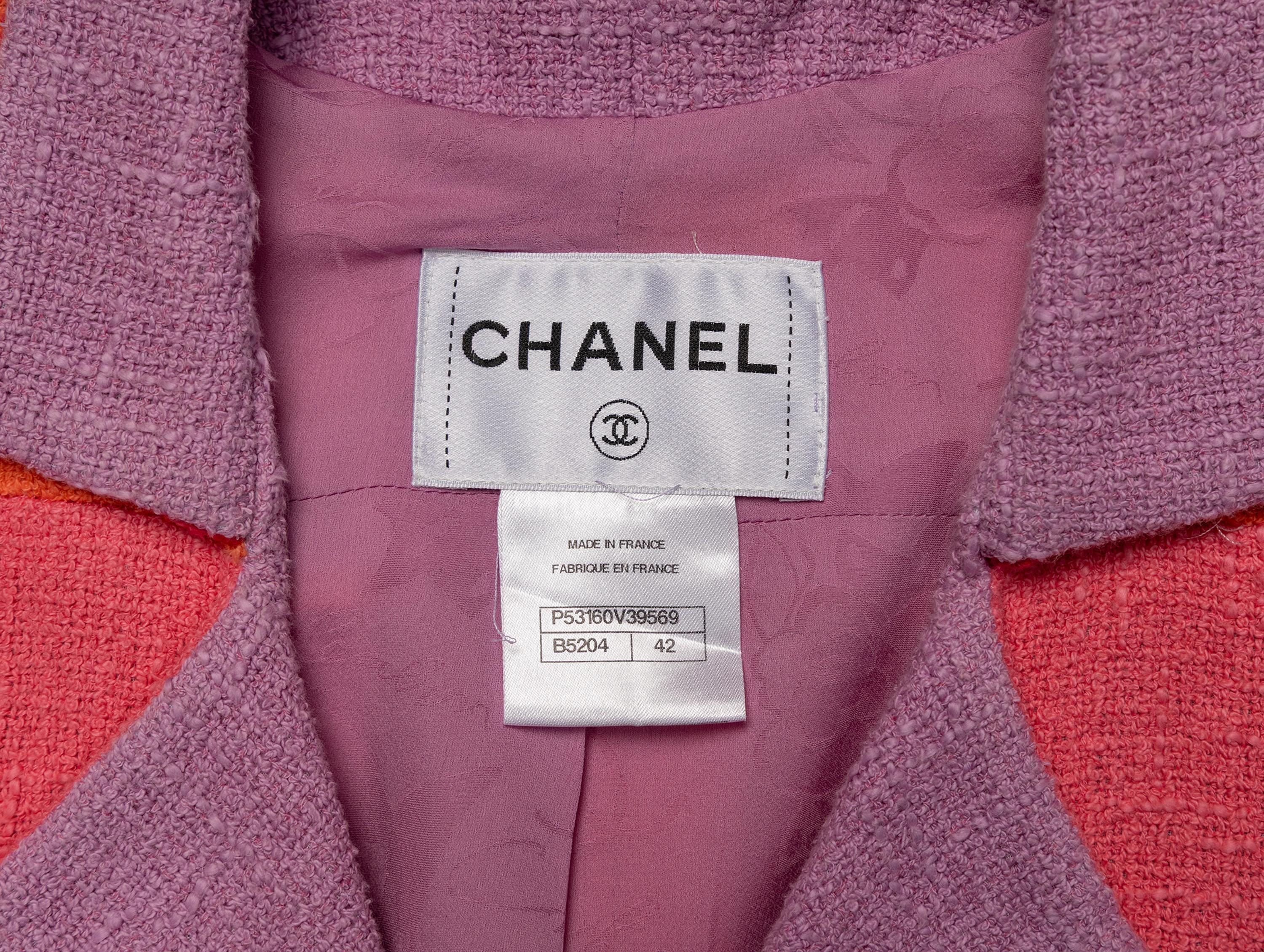 Chanel, Striped Cotton Tweed Jacket