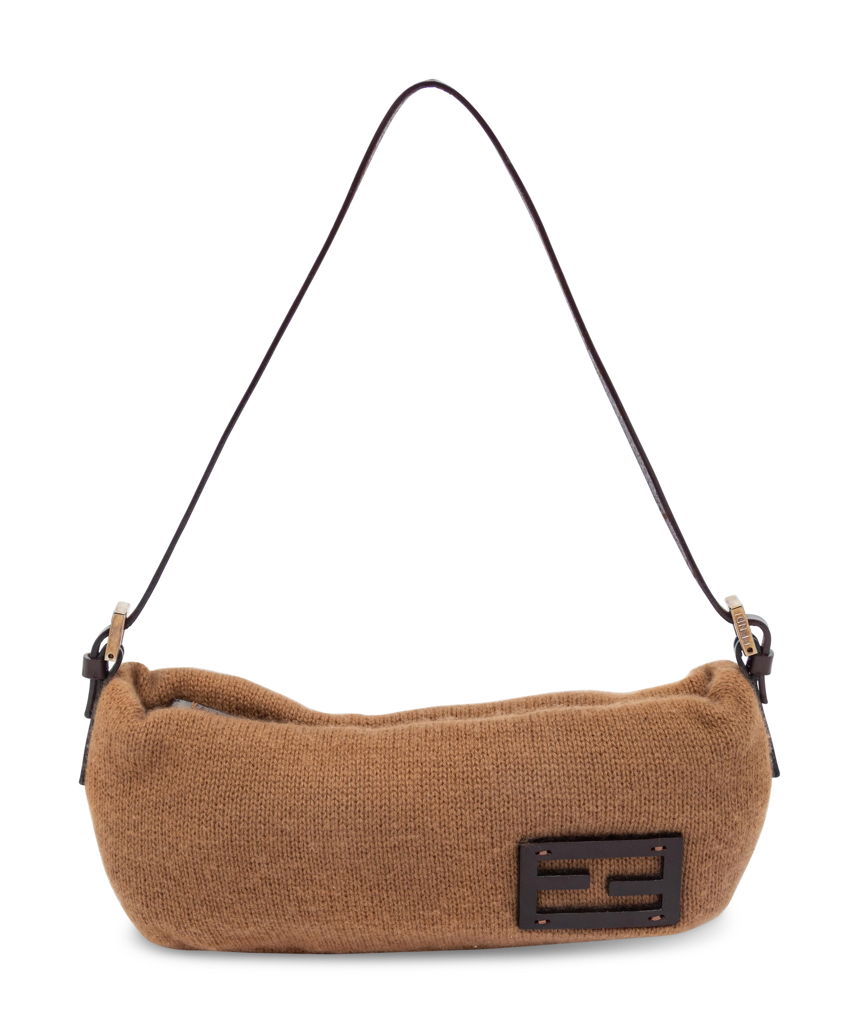 Fendi, Knitted Cashmere Baguette