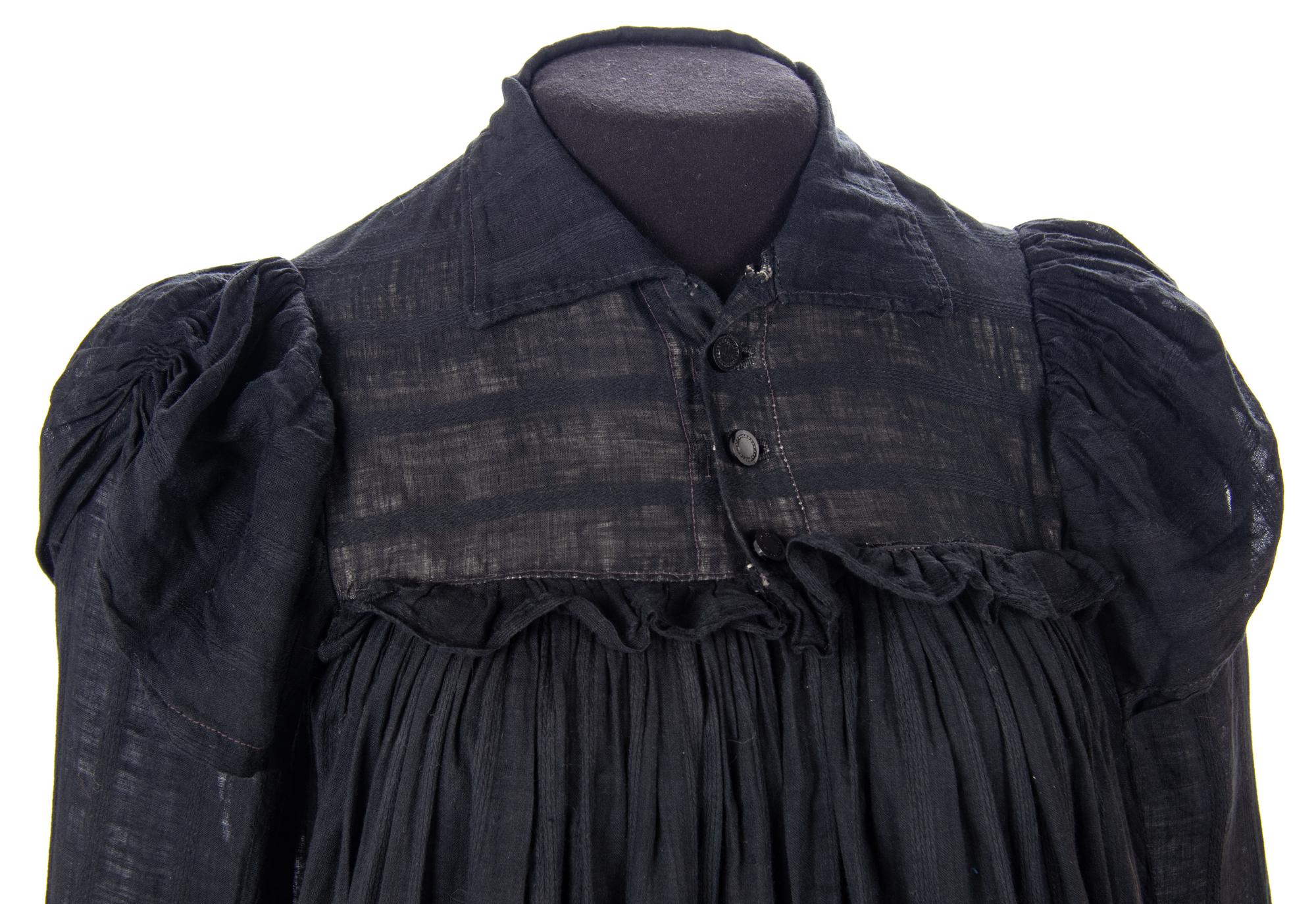Two Cotton Day/Home Dresses, 1890s