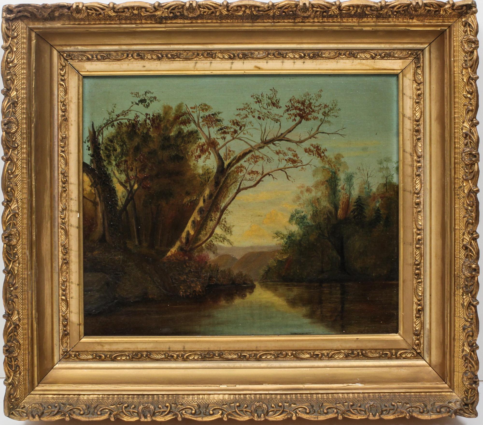 Artist Unknown, (19th/20th century), River Scenes (two works)