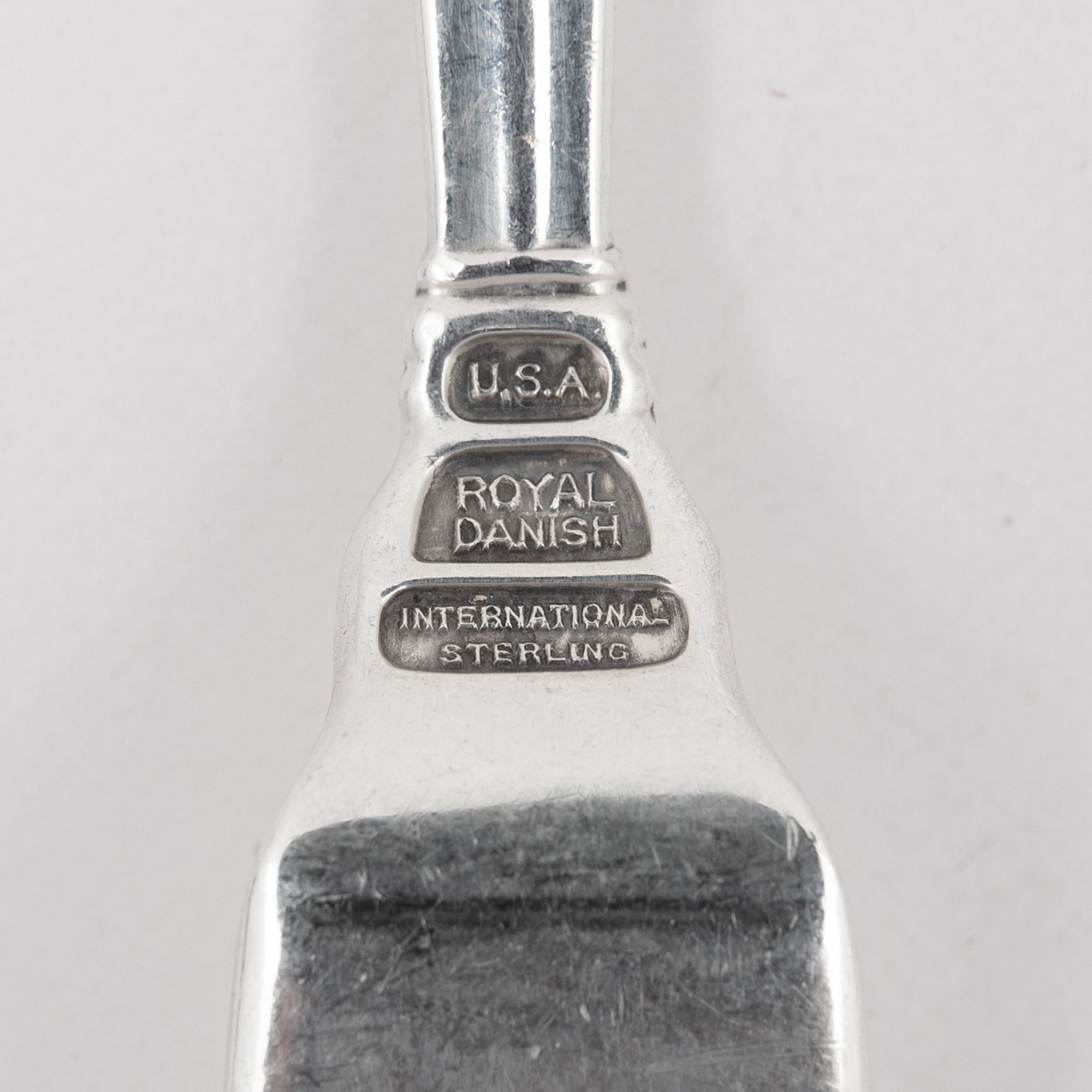 An American Silver Flatware Service