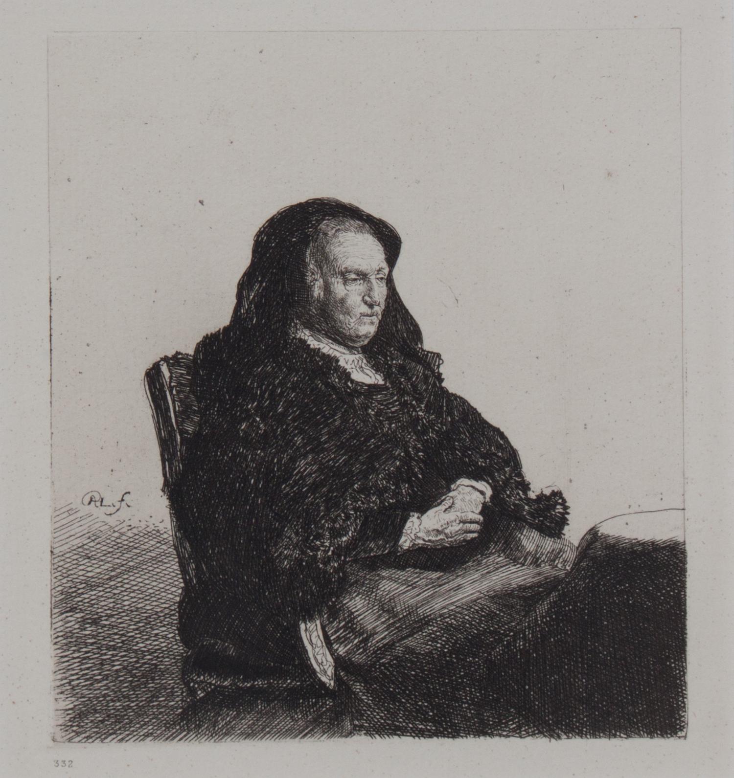 Amand Durand, (French, 1831-1905), After Rembrandt (six works)
