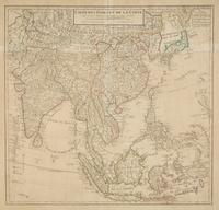 [Maps & Atlases] L'Isle, Guillaume De. Carte des Indes et de la Chine...