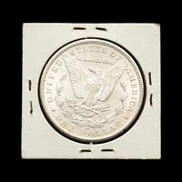 An 1885-CC Morgan $1 Coin