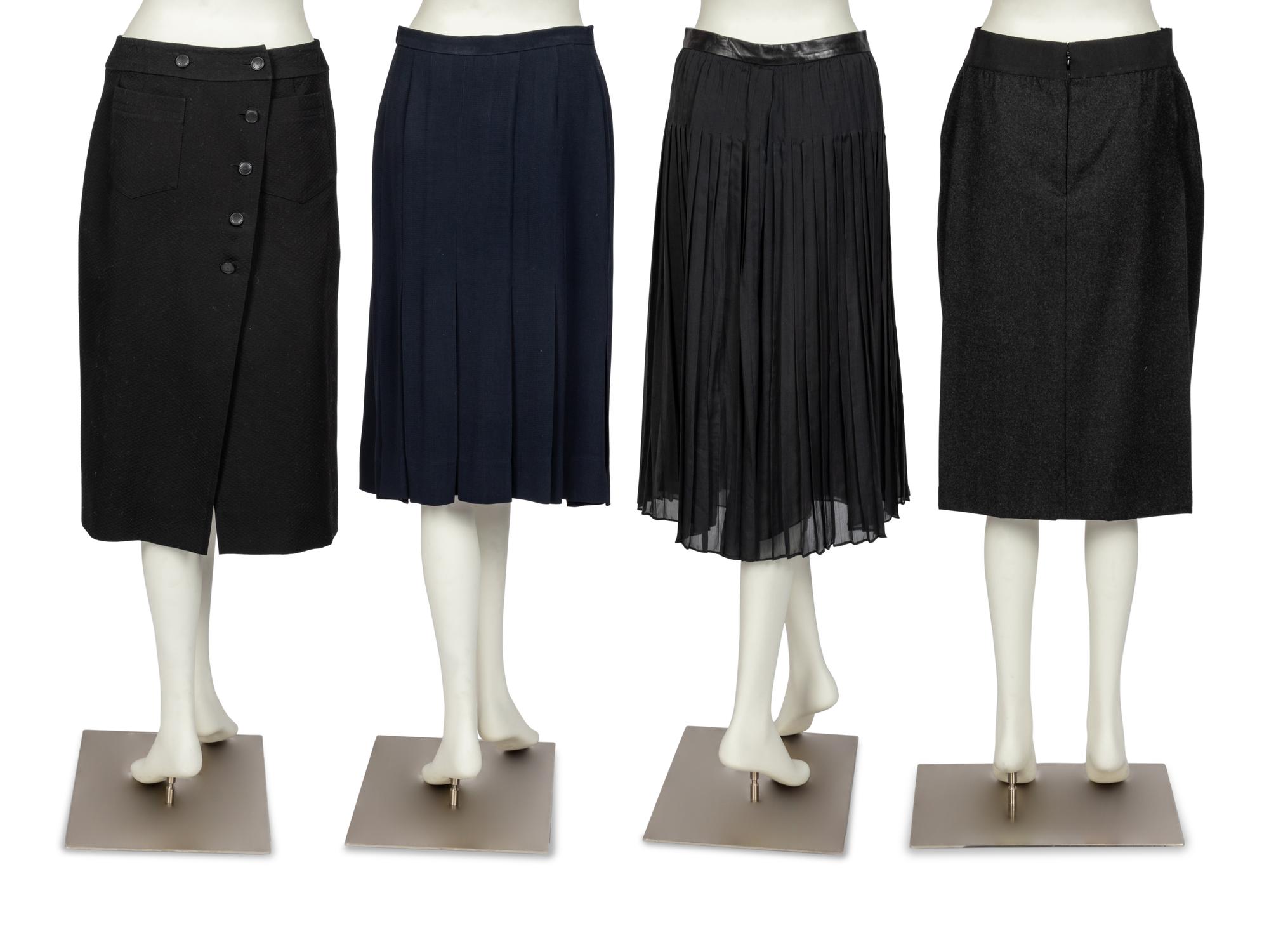 Four Chanel Bottoms: Three Skirts & One Kulot, 1990-2006