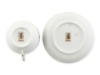 A Russian Porcelain Cup and Saucer