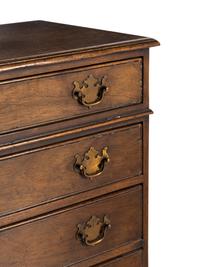 Two George III Style Walnut Chests