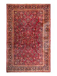 A Sarouk Wool Rug