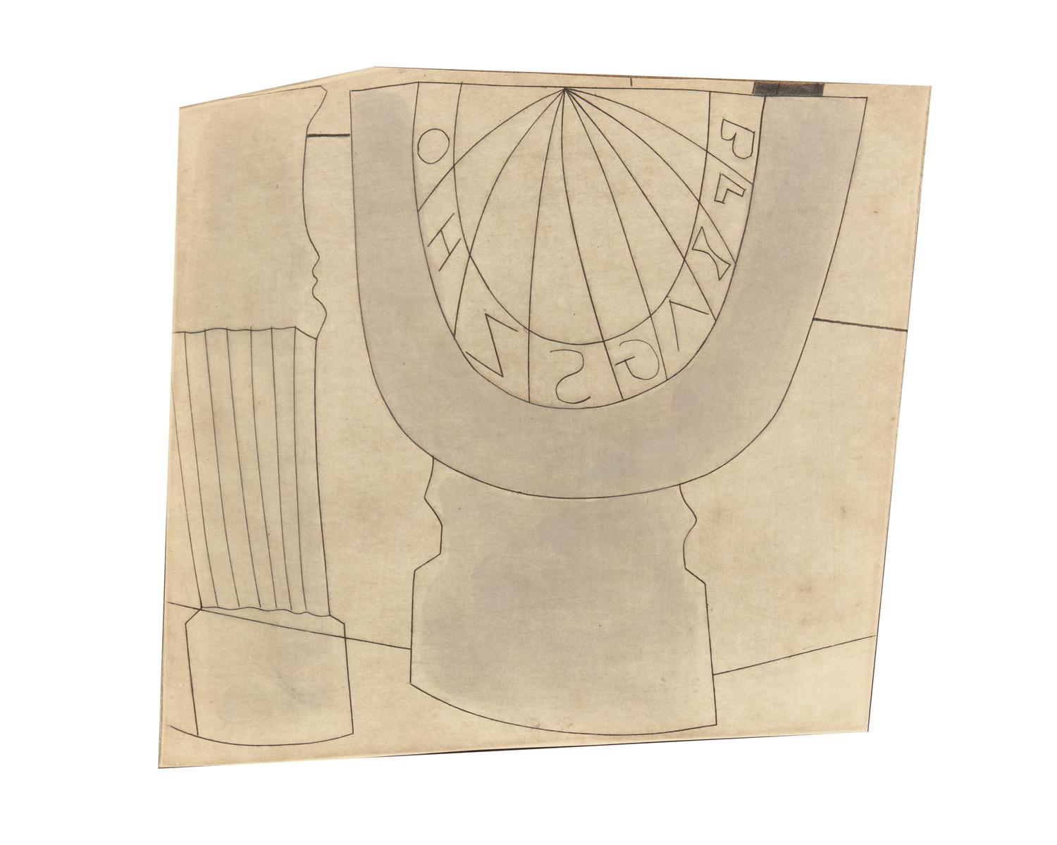 Turkish Sundial with Column, 1967