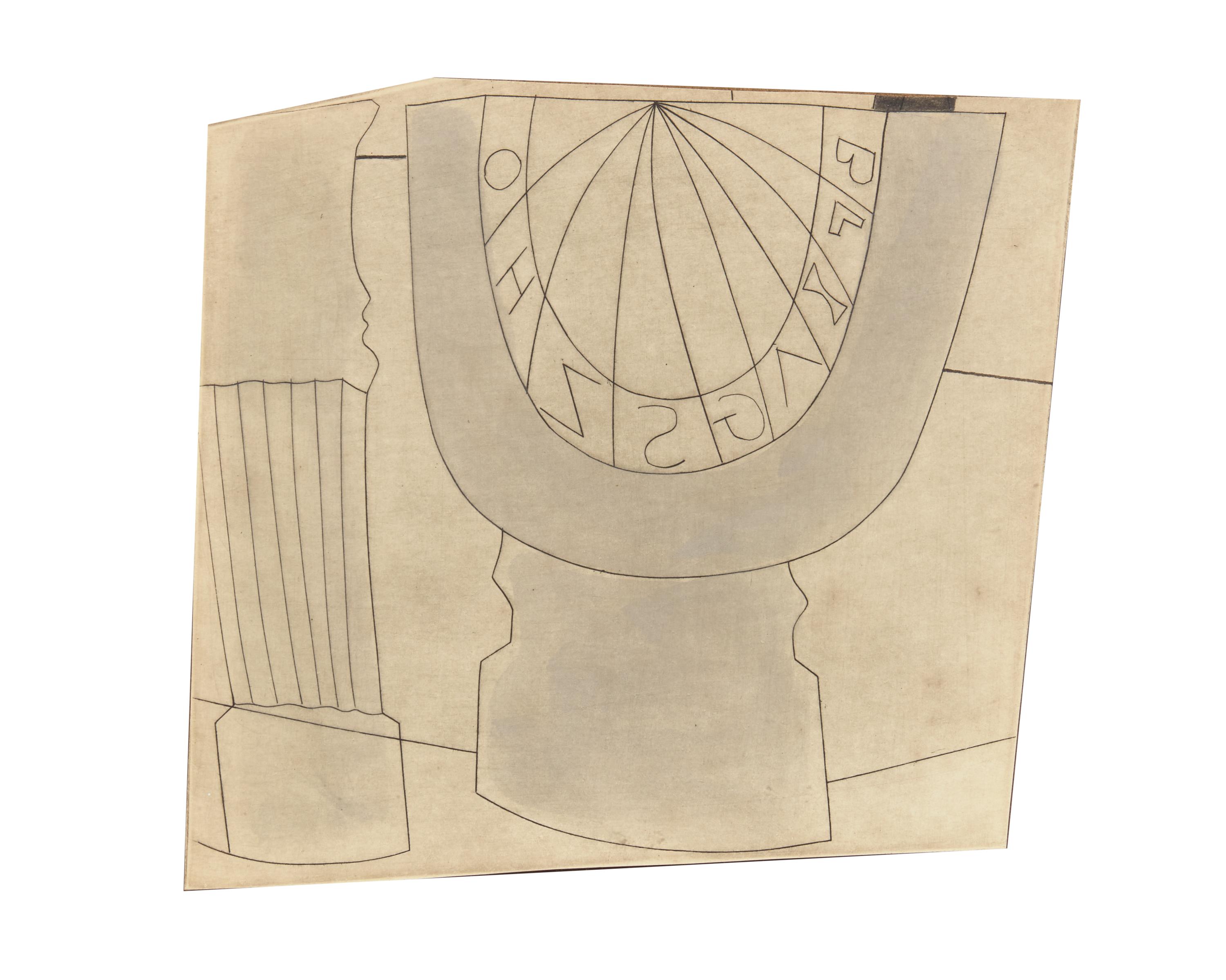 Turkish Sundial with Column, 1967