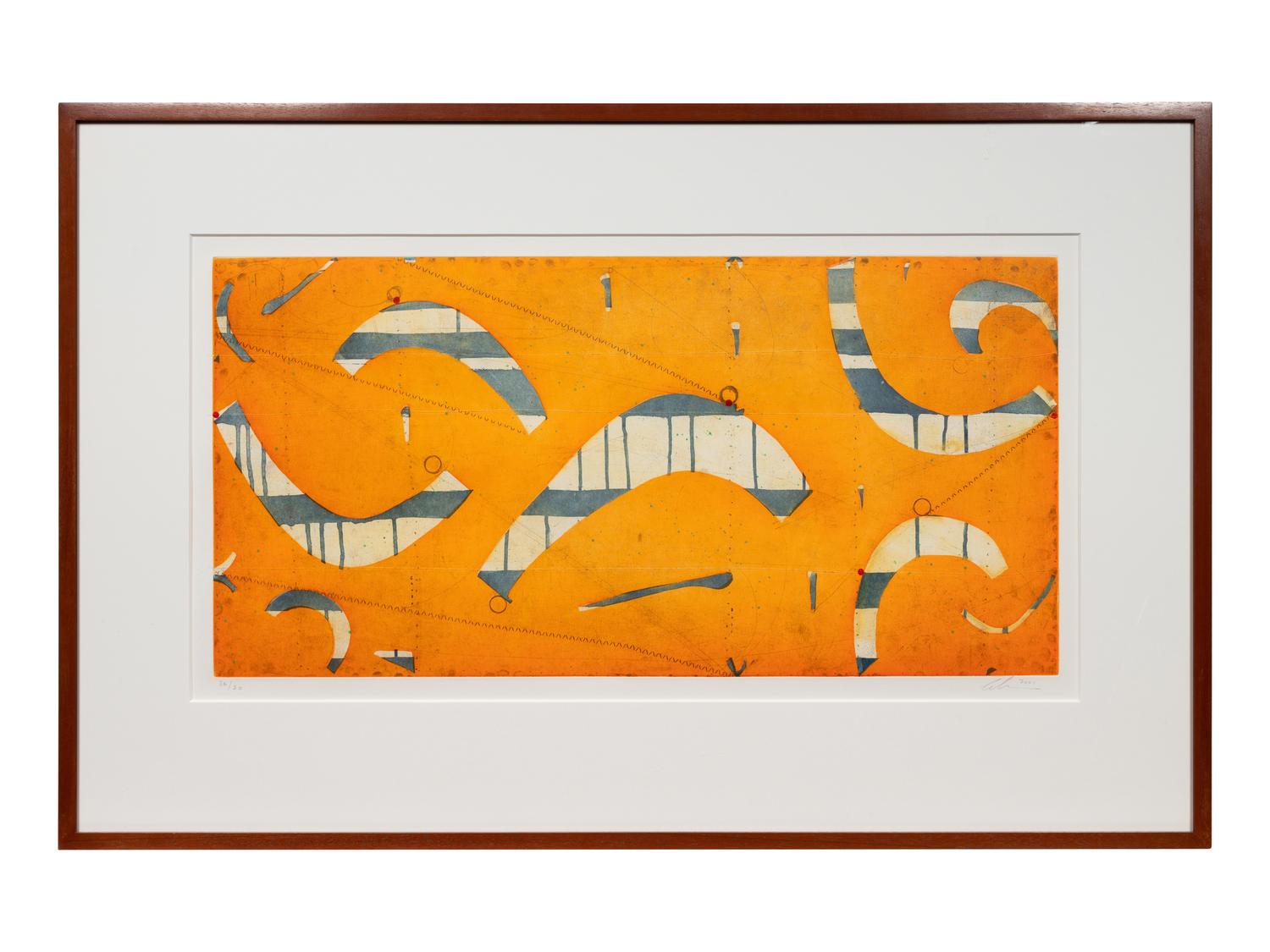 Seven String Etching no. 3