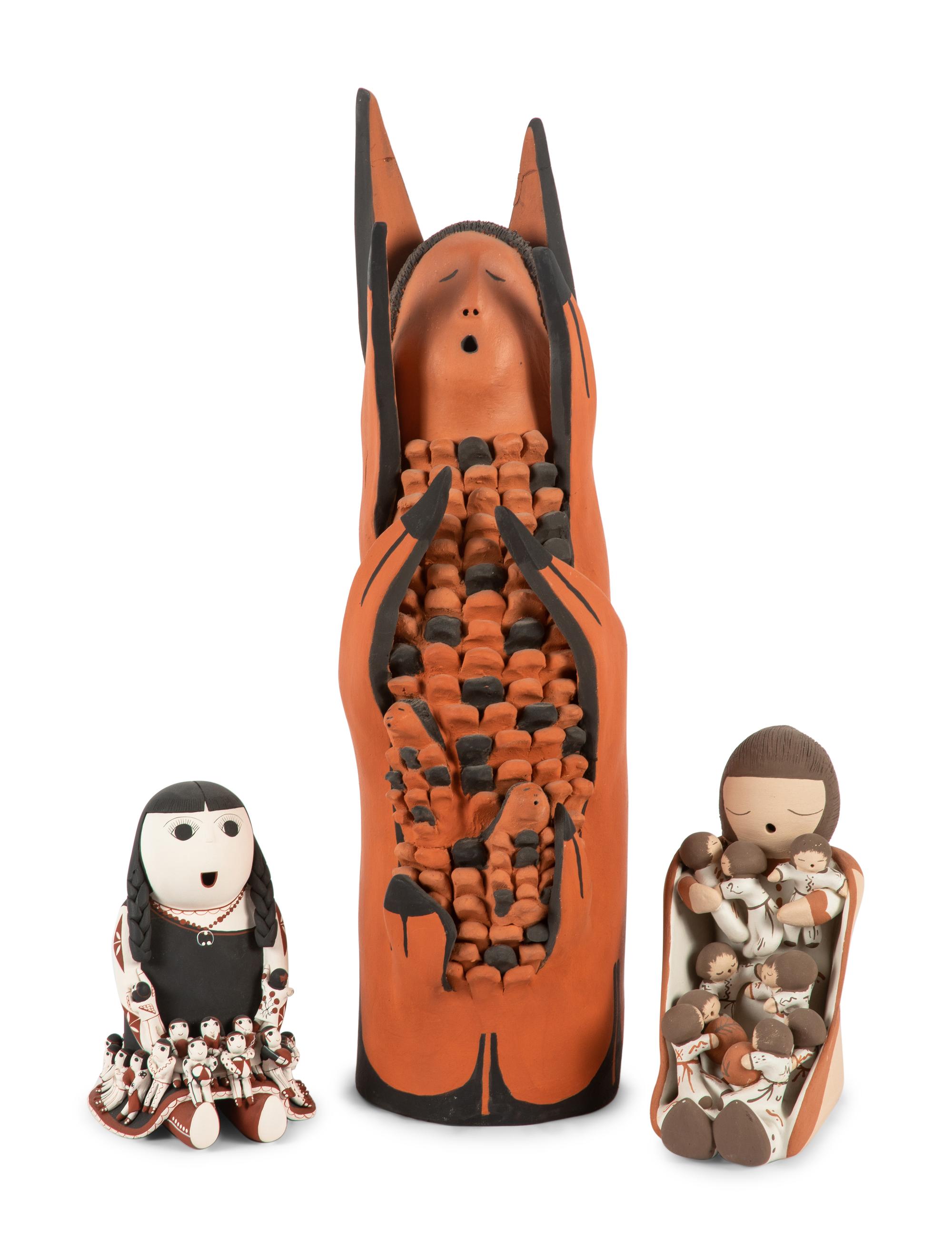Collection of Pottery Storytellers
